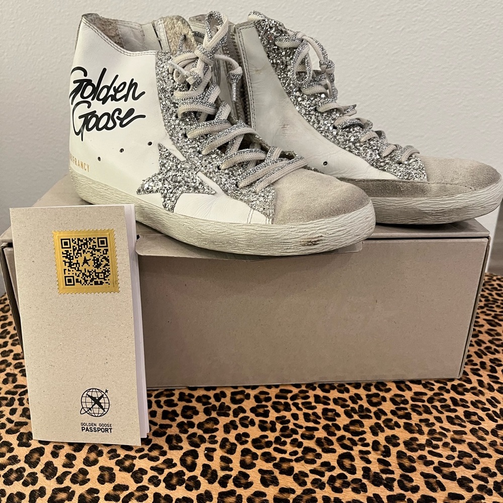 (SOLD) Golden Goose Francy High-Top Sneakers